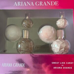 Ariana Grande Sweet Like Candy Perfume Set - Pink and Silver